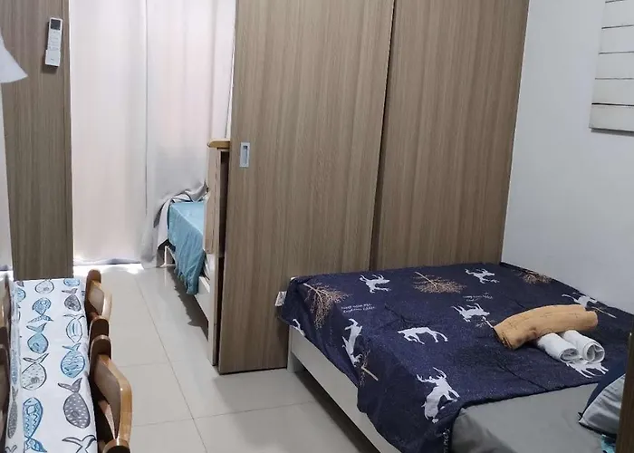 Shore 2 Family 2 Beds Balcony View Wifi Tv Moa 735 Apartment Manila